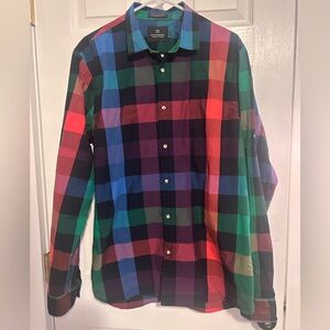 Scotch & Soda Colorful Checkered Men's Shirt